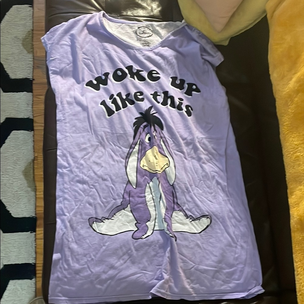 Disney Lavender Eeyore Sleepwear